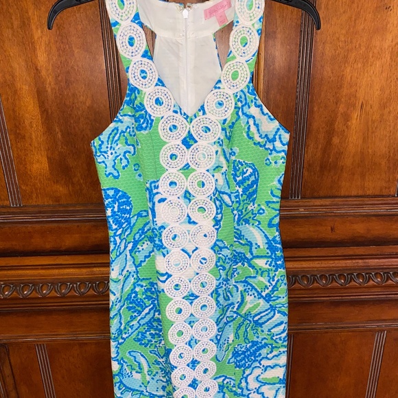 Lilly Pulitzer Trudy Shift Dress - Size 00 - Picture 2 of 5